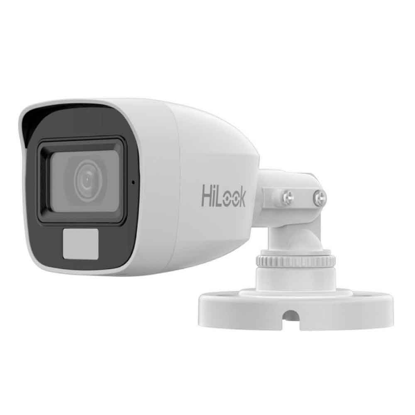 Imagem de Câmera HiLook 2MP Mini Bullet Dual Light Audio THC-B127-LPS(2.8mm)