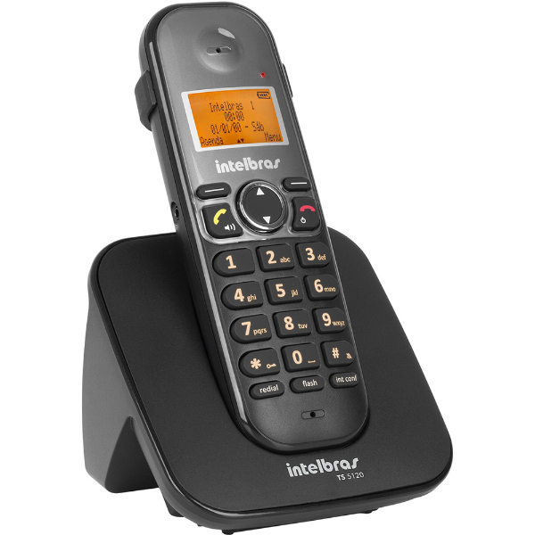 Imagem de Telefone Sem Fio Intelbras TS 5120, Digital - 4125120