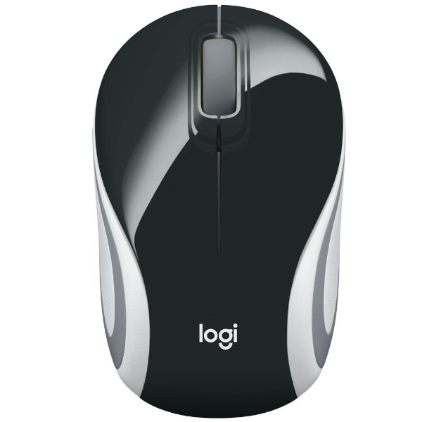 Imagem de Mini Mouse Sem Fio Logitech M187 - Preto - 910-005459