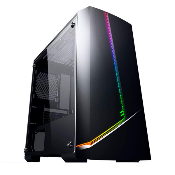 Imagem de Gabinete Pc Gamer Pixxo Cg11 Rgb S/Fonte