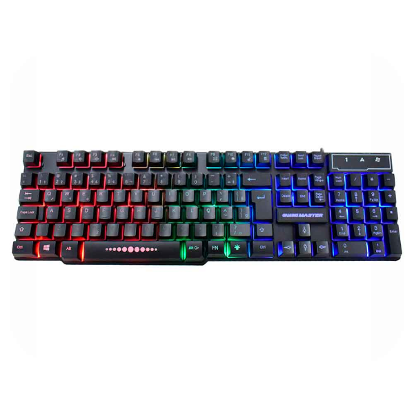 Imagem de Teclado Kmex Gamer Km-5228 Rgb Rainbow Anti Ghost