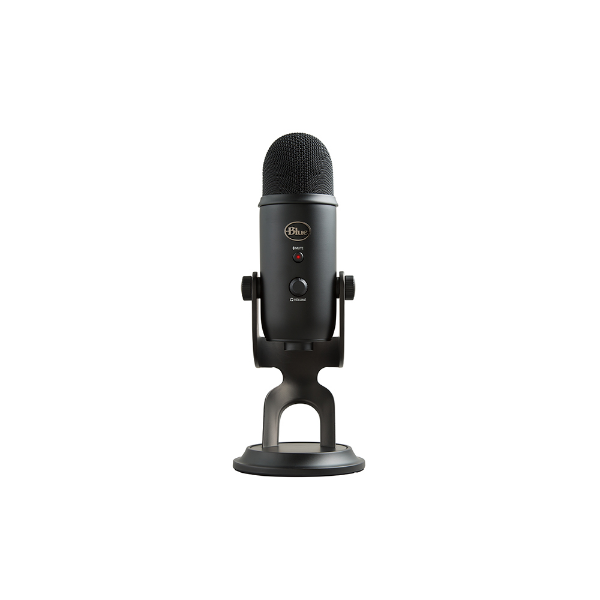 Imagem de Microfone Condensador Usb Blue Yeti - Preto - 988-000100