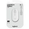 Imagem de Mouse Sem Fio Logitech Pebble M350 - Branco - 910-005770