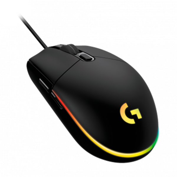 Imagem de Mouse Gamer Logitech G203 Lightsync - Preto - 910-005793