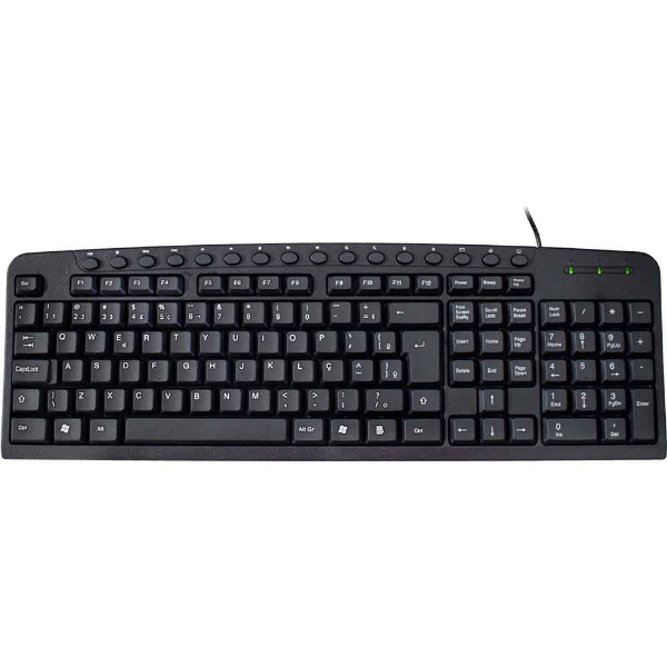 Imagem de Teclado Pc Teclado Multimidia Kmex Km2928 Preto