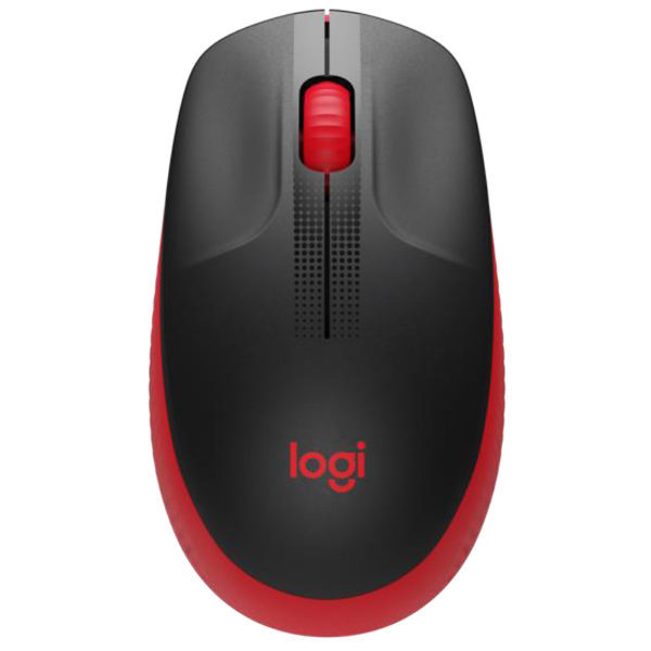 Imagem de Mouse Sem Fio Logitech M190 - Vermelho - 910-005904