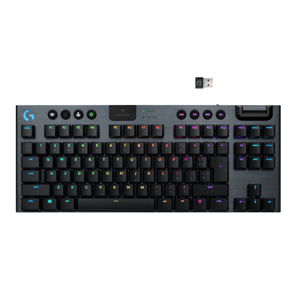 Imagem de Teclado Mecanico Gamer Sem Fio Logitech G915 Tkl - Preto - 920-009495