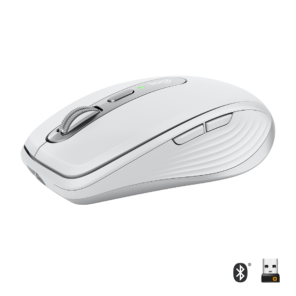 Imagem de Mouse Sem Fio Logitech Mx Anywhere 3 - Cinza Claro - 910-005993