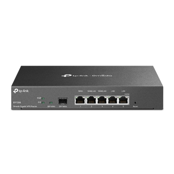 Imagem de Roteador TP-Link TL-ER7206, VPN, Multi-WAN, SafeStream - TPN0261