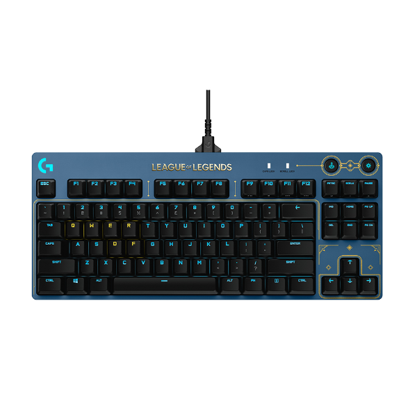 Imagem de Teclado Mecanico Gamer Logitech G Pro - Edicao Oficial League Of Legends - 920-010533