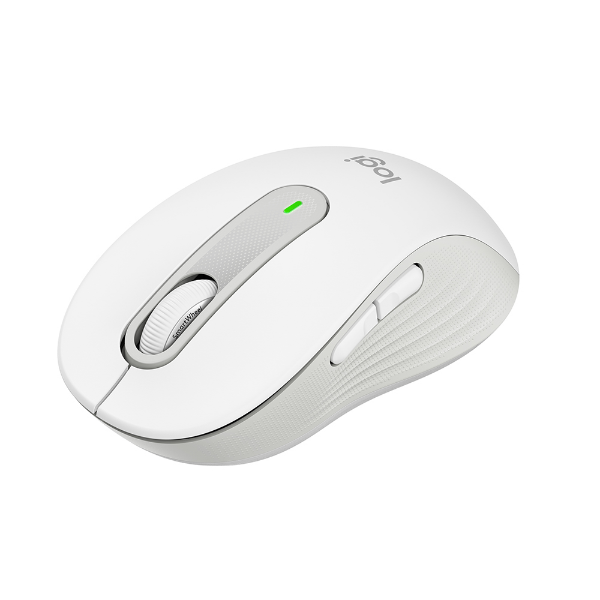 Imagem de Mouse Sem Fio Logitech Signature M650 - Branco - 910-006252