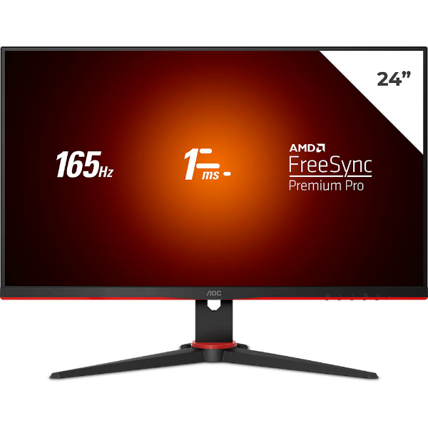 Imagem de Monitor 23,8" Aoc 24g2se Widescreen Viper 24 Gamer 165hz / 1ms / Vga / Hdmi / Display Port / Vesa