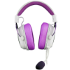 Imagem de HEADSET GAMER REDRAGON ZEUS USB BRANCO C/ ROXO RGB - H510WP-RGB