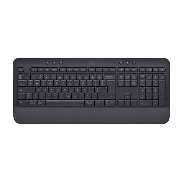 Imagem de Teclado Sem Fio Logitech Signature K650 - Grafite - 920-010911