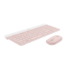 Imagem de Combo Teclado E Mouse Sem Fio Logitech Mk470 - Rose - 920-011313