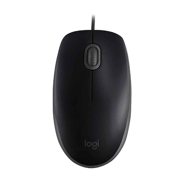 Imagem de Mouse Com Fio Usb Logitech M110 Silent - Preto - 910-006756