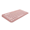 Imagem de Teclado Sem Fio Logitech Pebble Keys 2 K380s - Rosa - 920-011791