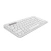 Imagem de Teclado Sem Fio Logitech Pebble Keys 2 K380s - Branco - 920-011790