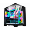 Imagem de GABINETE GAMER K-MEX CG-10KN SPACE AQUARIO PRETO MICRO ATX  SEM FAN