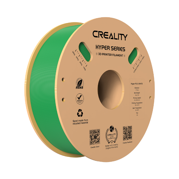 Imagem de FILAMENTO CREALITY HYPER PLA (VERDE) 1,75MM 3301010380