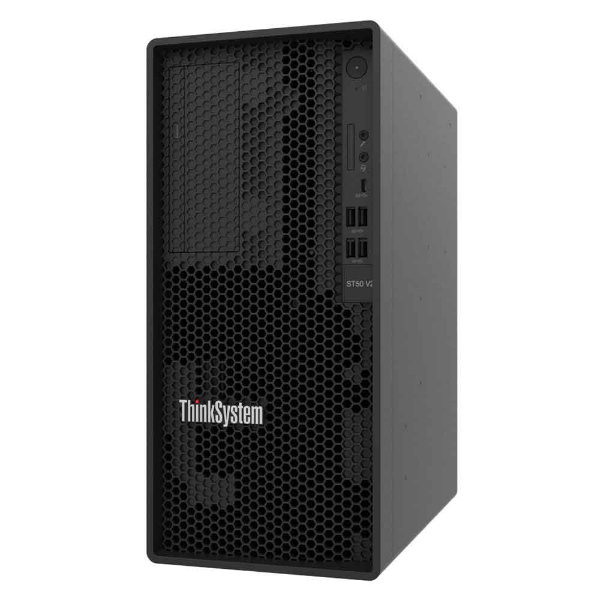 Imagem de SERVIDOR LENOVO THINKSYSTEM ST50 V2 XEON E-2324G 4C/ 16GB/ 2TB HD/ 500W/ 3 ANOS ONSITE