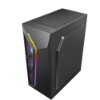 Imagem de GABINETE BRAZILPC GAMER ATX BPC-005B BLACK COM 4 COOLER SEM FONTE