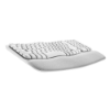 Imagem de Teclado Sem Fio Logitech Wave Keys, Americano, Bluetooth - Branco - 920-012282