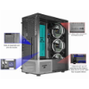 Imagem de GABINETE GAMER K-MEX  AL10 PAINEL VIDRO C/3FAN 120X120MM