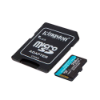 Imagem de CARTAO DE MEMORIA SD KINGSTON CANVAS GO PLUS CLASS 10UHS-I 256GB MICRO+ADAPTADOR - SDCG3/256GB