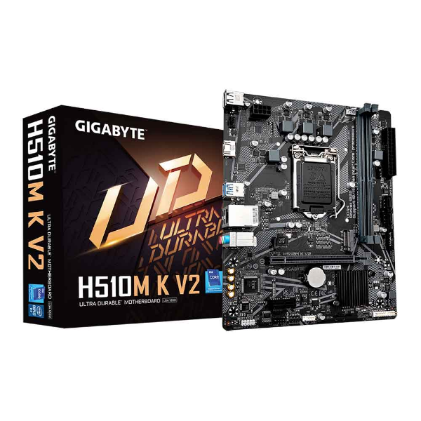 Imagem de Placa Mae Gigabyte H510M K V2 R2.0, DDR4, LGA1200, Micro ATX