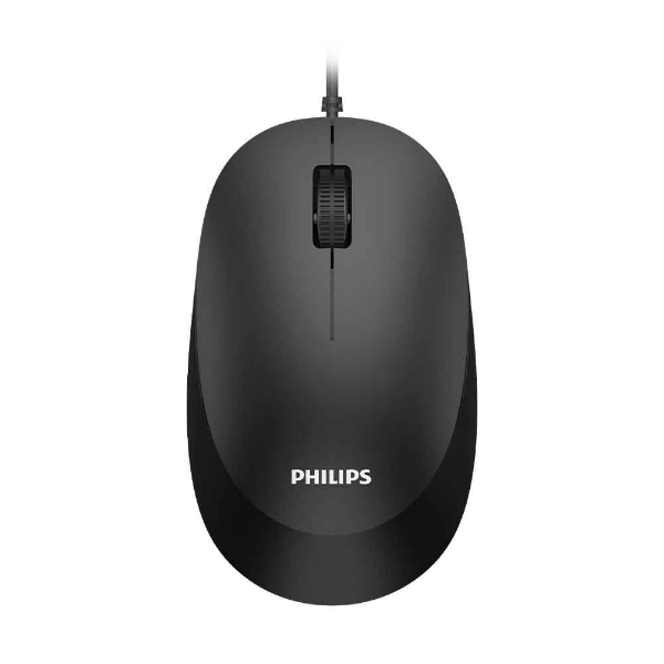 Imagem de MOUSE PHILIPS COM FIO PRETO - SPK7207BL