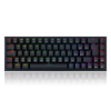 Imagem de TECLADO REDRAGON MECANICO GAMER CASTOR RGB PRETO SWITCH MARROM ABNT2 K631-RGB (PT-BROWN)