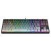 Imagem de TECLADO REDRAGON MECANICO GAMER DAKSA PRETO E CINZA RGB COM SWITCH MARROM K576GG-RGB (PT-BROWN)