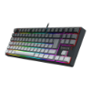 Imagem de TECLADO REDRAGON MECANICO GAMER DAKSA PRETO E CINZA RGB COM SWITCH MARROM K576GG-RGB (PT-BROWN)