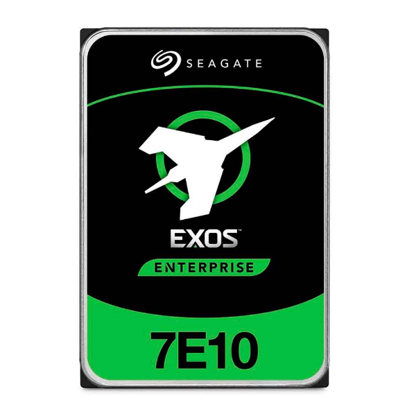 Imagem de HD Seagate Exos 7E10, 4TB, 512n, 3.5", 7200RPM, 256MB, SAS 12GB/s, Standard - ST4000NM001B