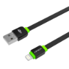 Imagem de CABO C3TECH USB-LIGHTNING 2A 1M PRETO CB-110BK