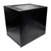 Imagem de RACK SERVIDOR GFORCE PADRAO 19 POL 8U X 470 PAREDE PRETO VISOR DE ACRILICO 768