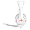 Imagem de Headset Gamer Com Fio Redragon Cronus Lunar White RGB, P3, com Microfone - H211W-RGB