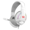 Imagem de Headset Gamer Com Fio Redragon Cronus Lunar White RGB, P3, com Microfone - H211W-RGB