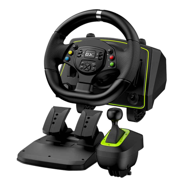 Imagem de VOLANTE GENIUS  SPEEDMASTER X2 P/GAME PC/PS3/PS4/XBOX X SERIES