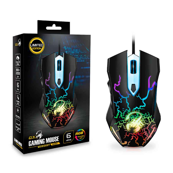 Imagem de MOUSE GAMER GENIUS SCORPION SPEAR