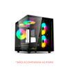 Imagem de Gabinete Gamer C3Tech Aquarius MT-G810, Mid Tower, Sem Fonte, Sem Cooler - Preto - MT-G810BK