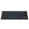 Imagem de Teclado Com Fio Gamer Mecanico Redragon Horus TKL, Switch Brown, ABNT2, USB - K622-RGB (PT-BROWN)