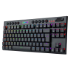 Imagem de Teclado Com Fio Gamer Mecanico Redragon Horus TKL, Switch Brown, ABNT2, USB - K622-RGB (PT-BROWN)