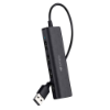 Imagem de HUB USB C3TECH 2.0 4 PORTAS PRETO HU-230BK