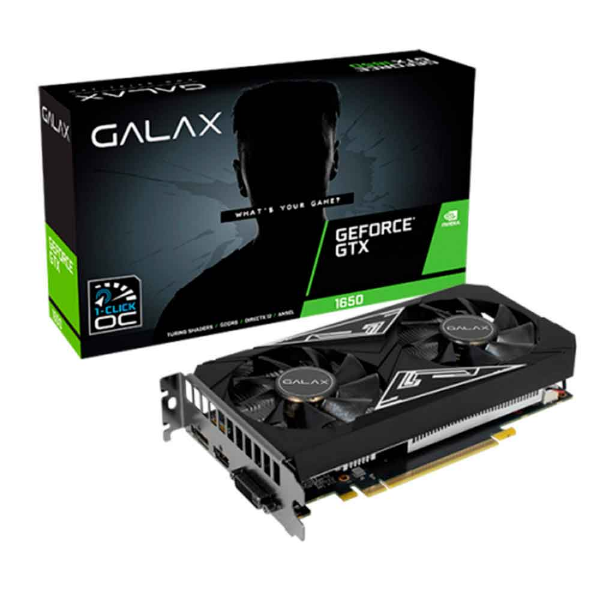 Imagem de Placa de Video Galax Geforce GTX 1650 EX Plus, 4GB, GDDR6, 128bits - 65SQL8DS93E1