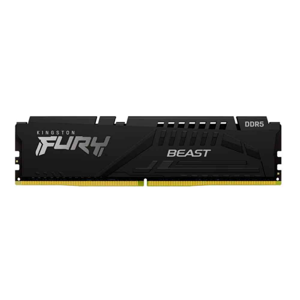 Imagem de Memoria Kingston Fury Beast, 16GB, DDR5, 6000MHz, 1.35V, CL 40, Desktop - Black - KF560C40BB-16