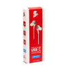 Imagem de Fone de Ouvido Com Fio 5+, Auricular, USB-C - Branco - 043-0041