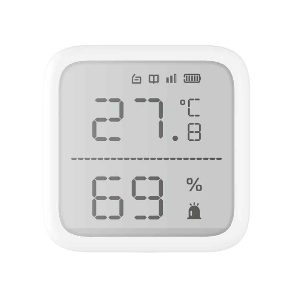 Imagem de Detector de Temperatura Sem Fio Hikvision DS-PDTPH-E-WE