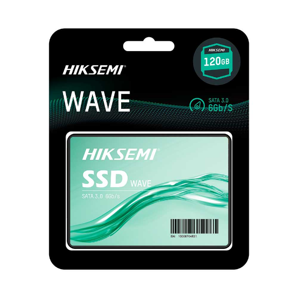 Imagem de SSD Hiksemi Wave, 120GB, 2.5", Sata 3.0 6GB/s - HS-SSD-WAVE(S)/120G